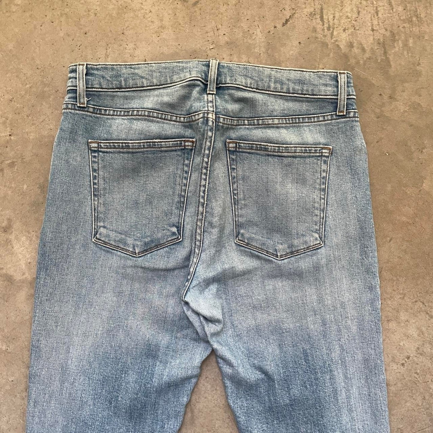 J Brand Medium Washed Distressed Jeans