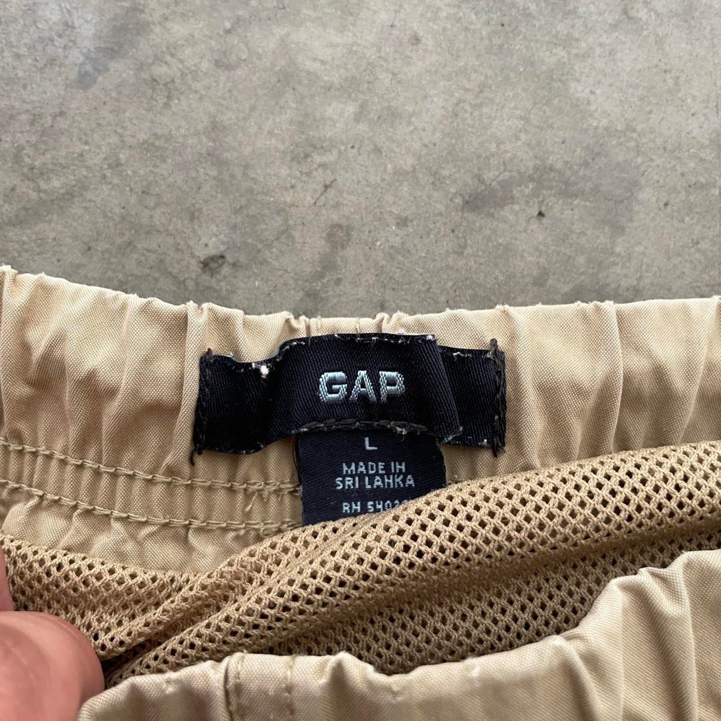 Vintage Gap Tan Nylon Shorts