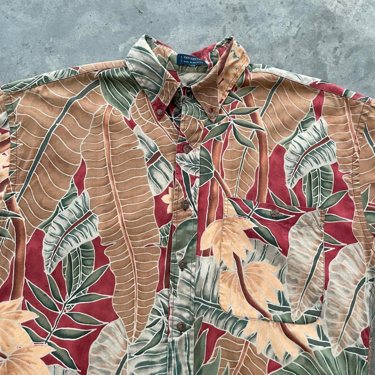 Vintage Chaps Ralph Lauren Tropical Shirt