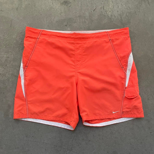 Nike Orange Swim Shorts