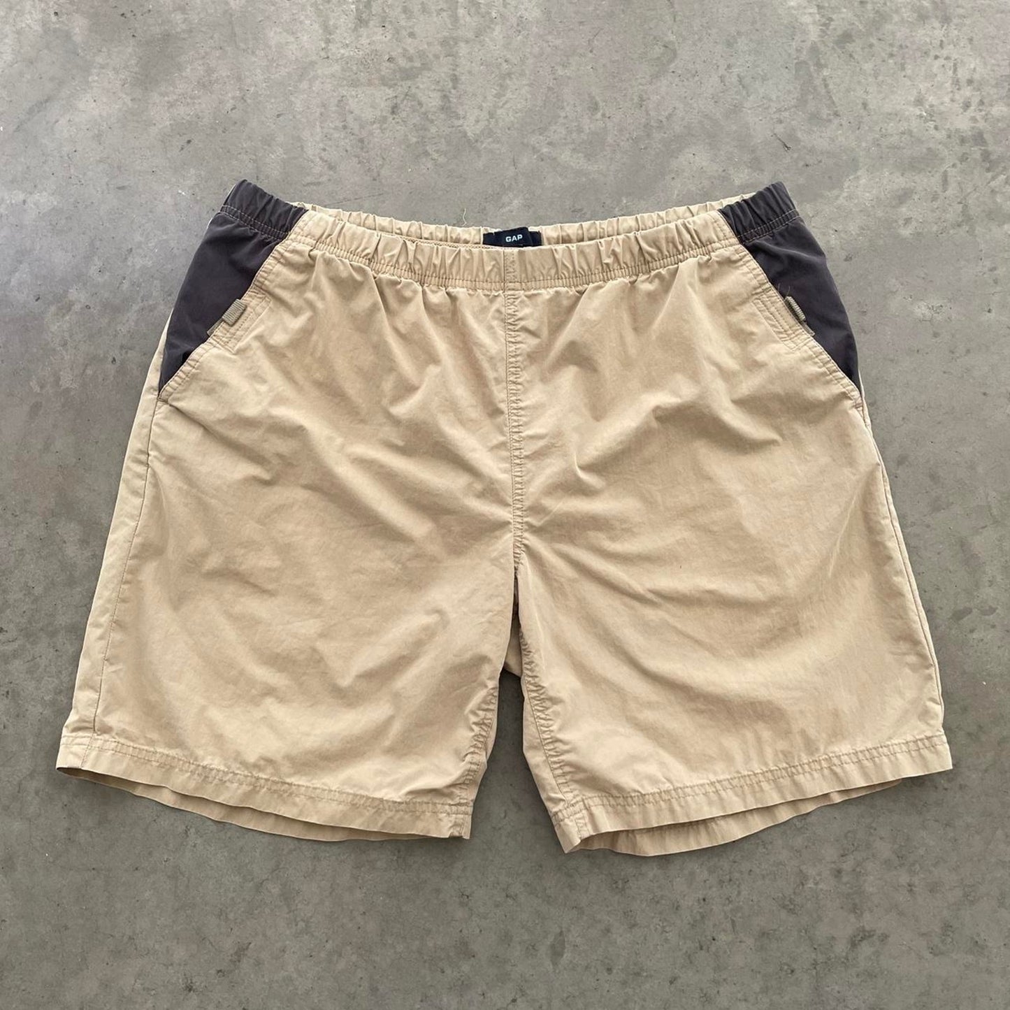 Vintage Gap Tan Nylon Shorts