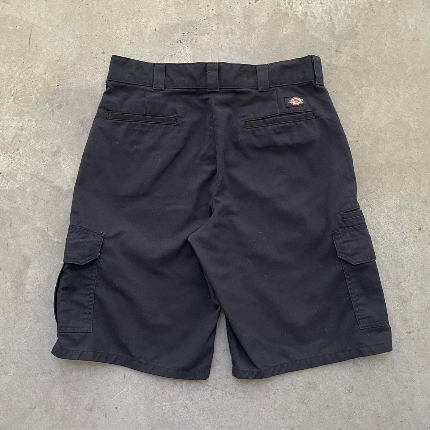 Dickies Black Cargo Work Shorts