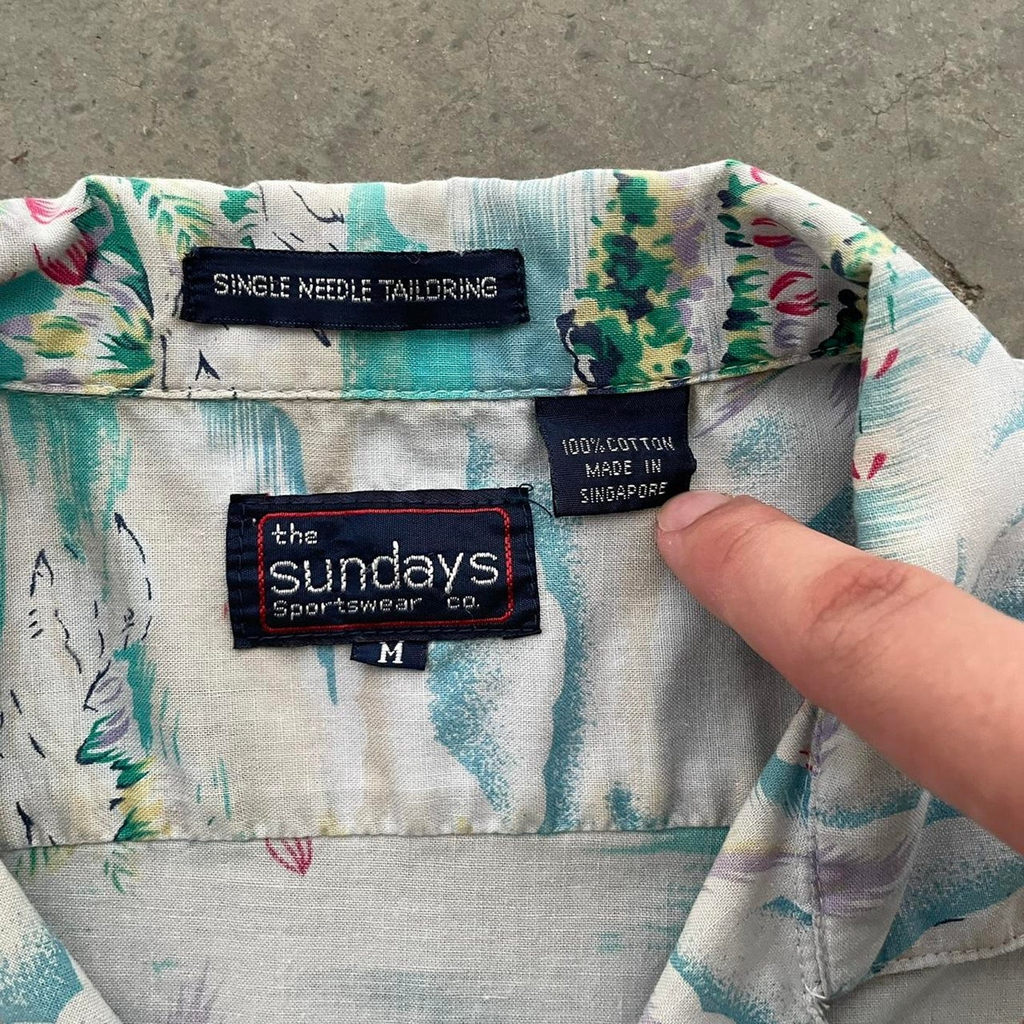 Vintage The Sundays Thin Hawaiian Shirt