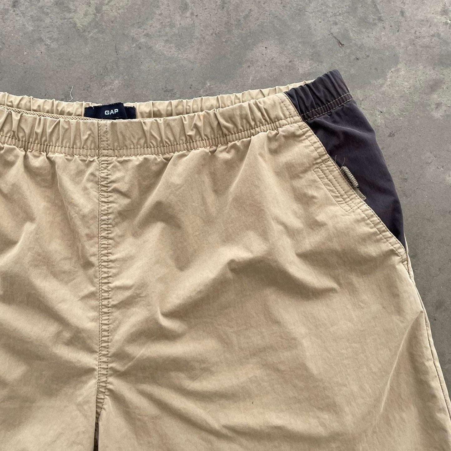 Vintage Gap Tan Nylon Shorts