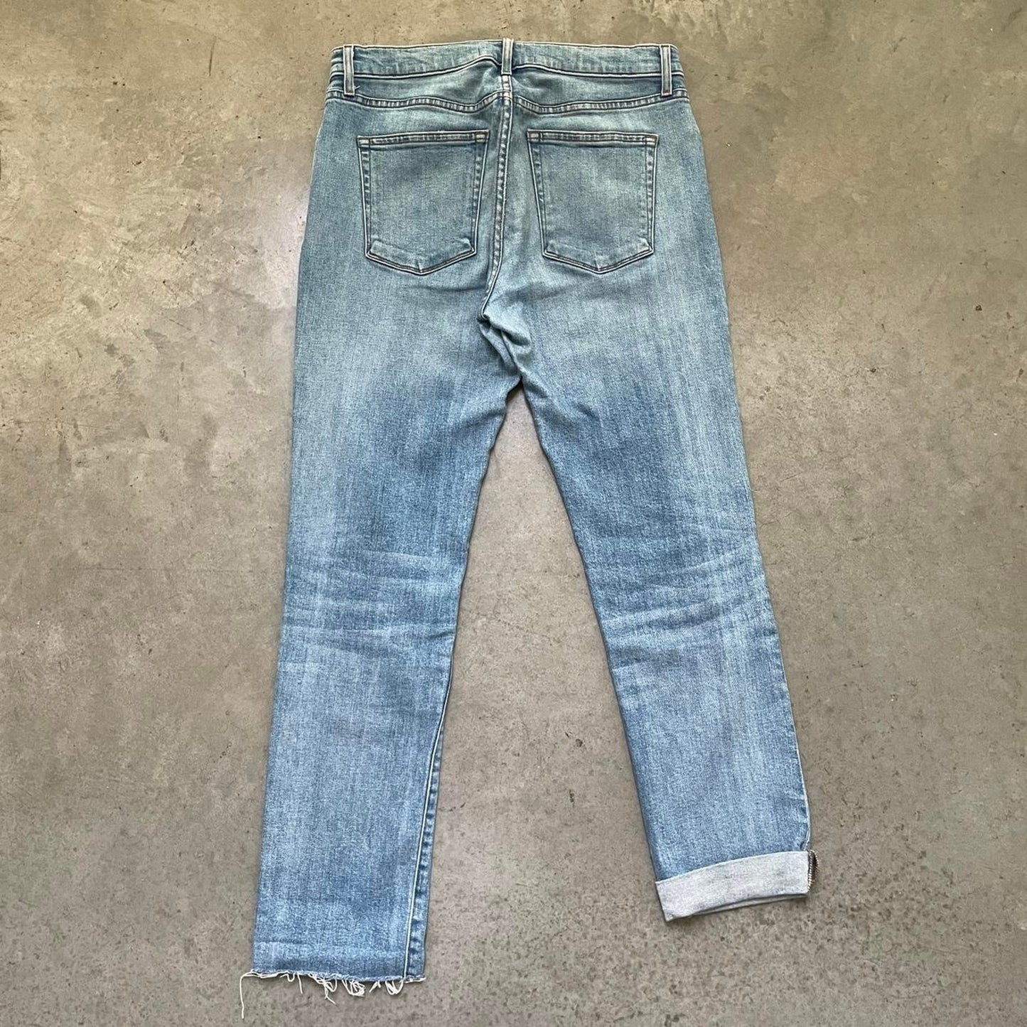 J Brand Medium Washed Distressed Jeans