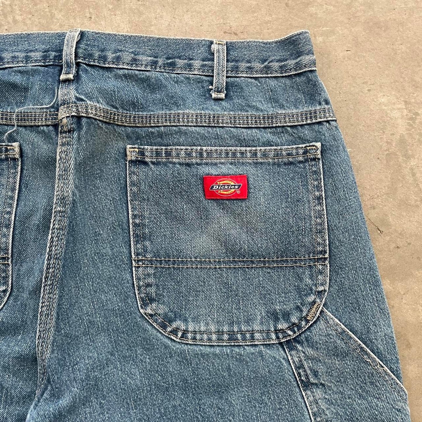 Vintage Dickies Distressed Denim Jeans Work Pants