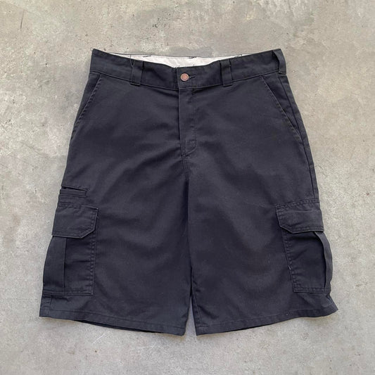 Dickies Black Cargo Work Shorts