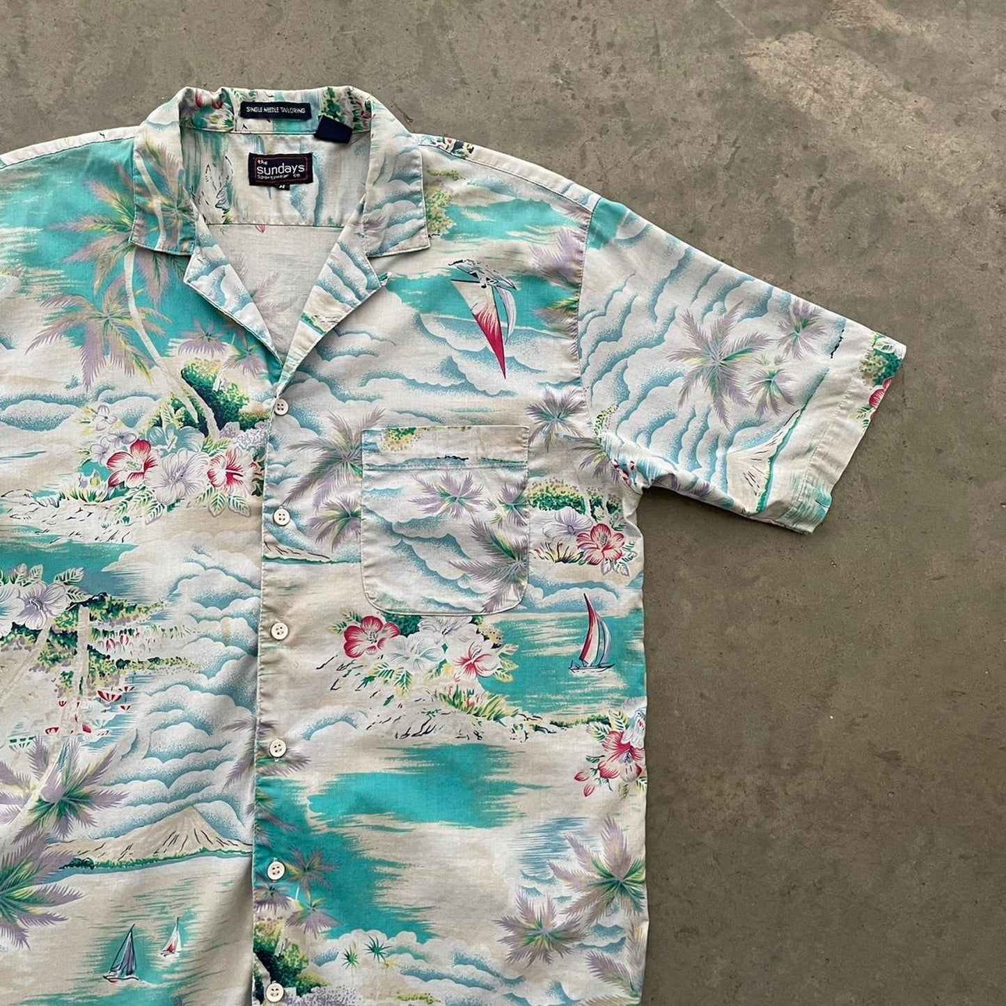 Vintage The Sundays Thin Hawaiian Shirt