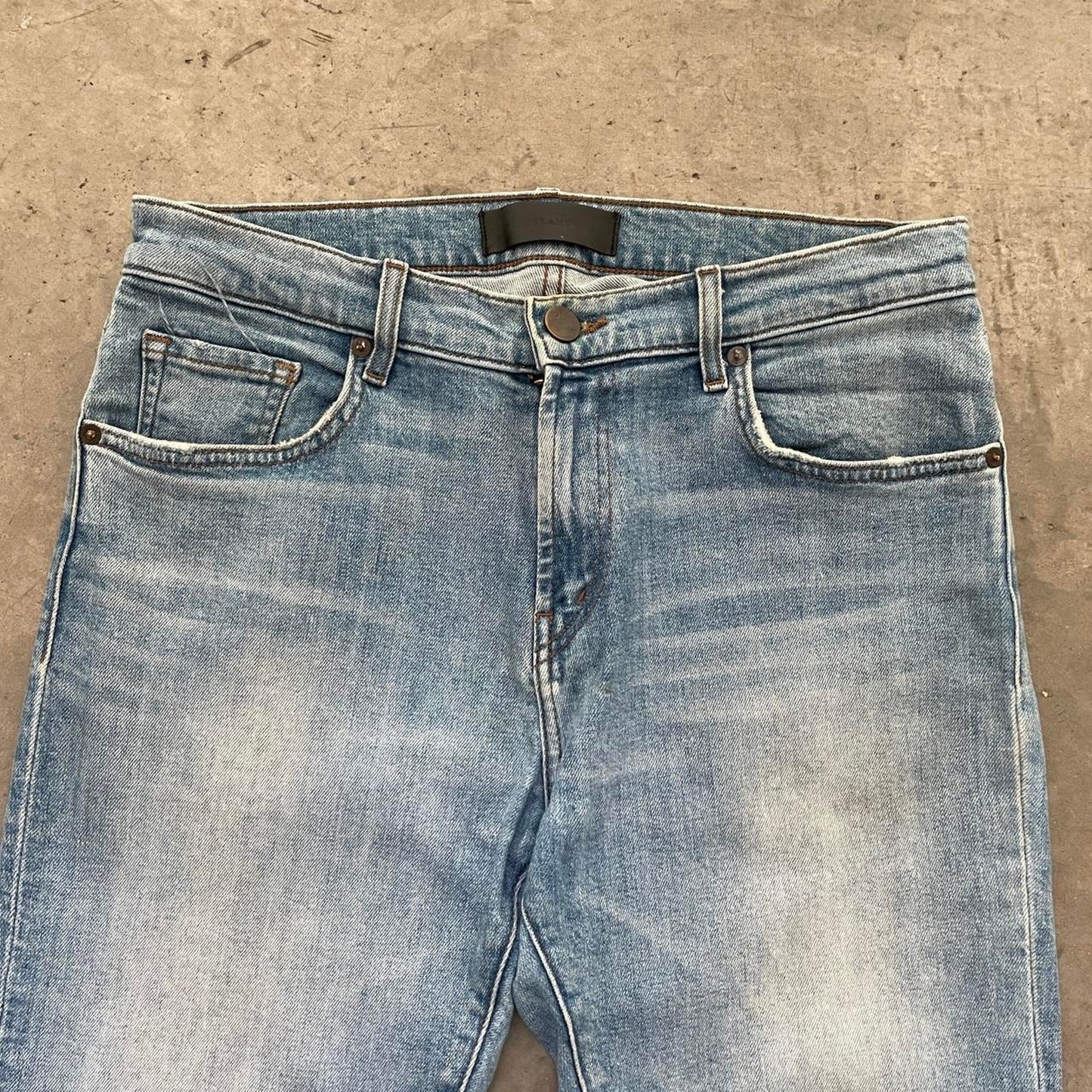 J Brand Medium Washed Distressed Jeans