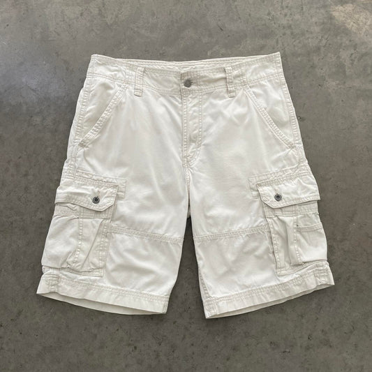 Levi’s White Cargo Shorts