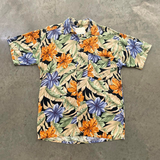 Vintage Frank Black Hawaiian Shirt