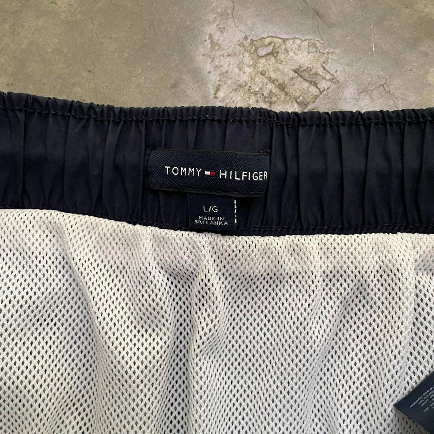 Tommy Hilfiger Blue Pattern Swim Shorts