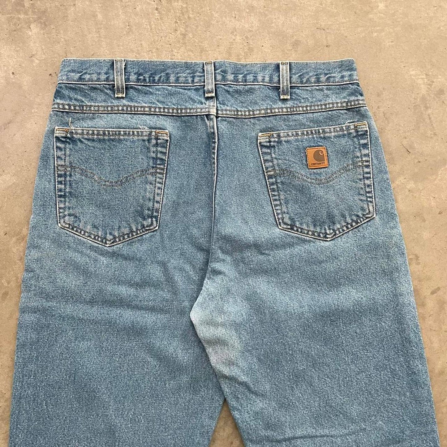 Vintage Carhartt Medium Washed Denim Jeans