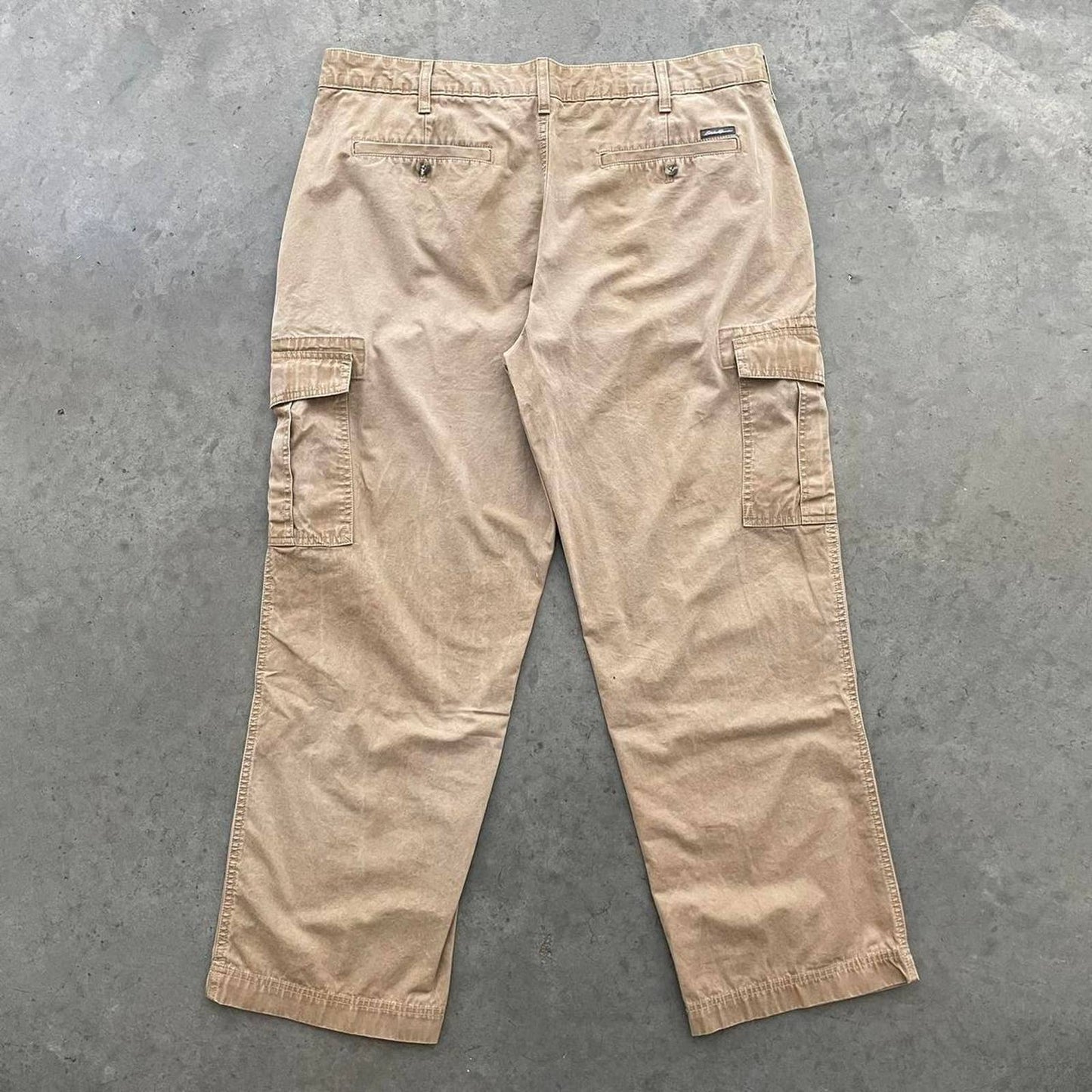 Eddie Bauer Khaki Cargo Pants