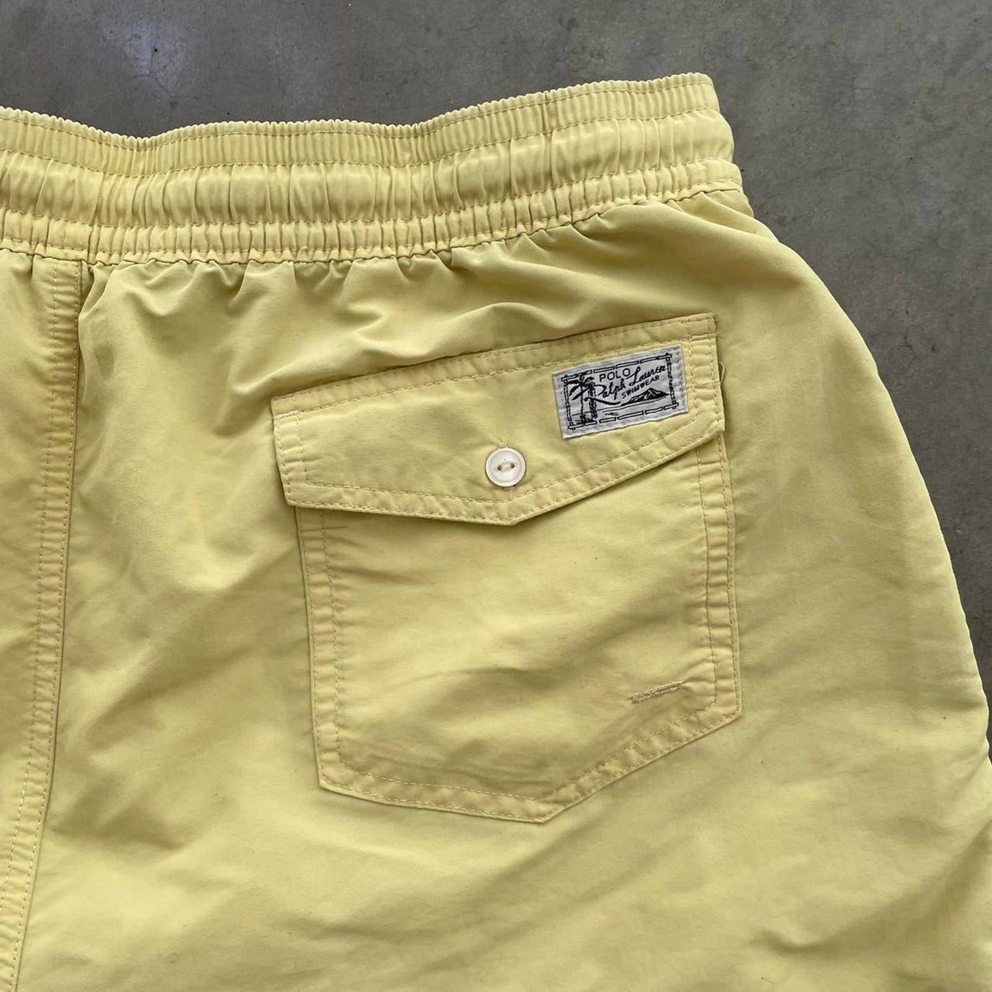 Polo Ralph Lauren Pastel Yellow Swim Shorts