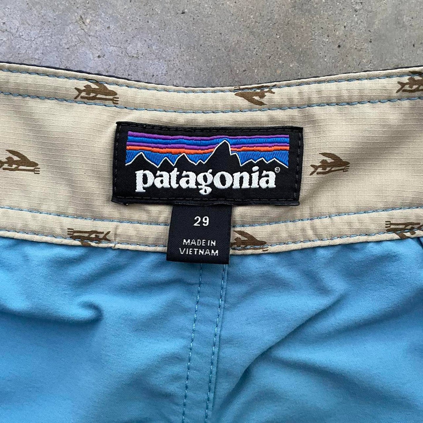 Patagonia Blue Swim Shorts