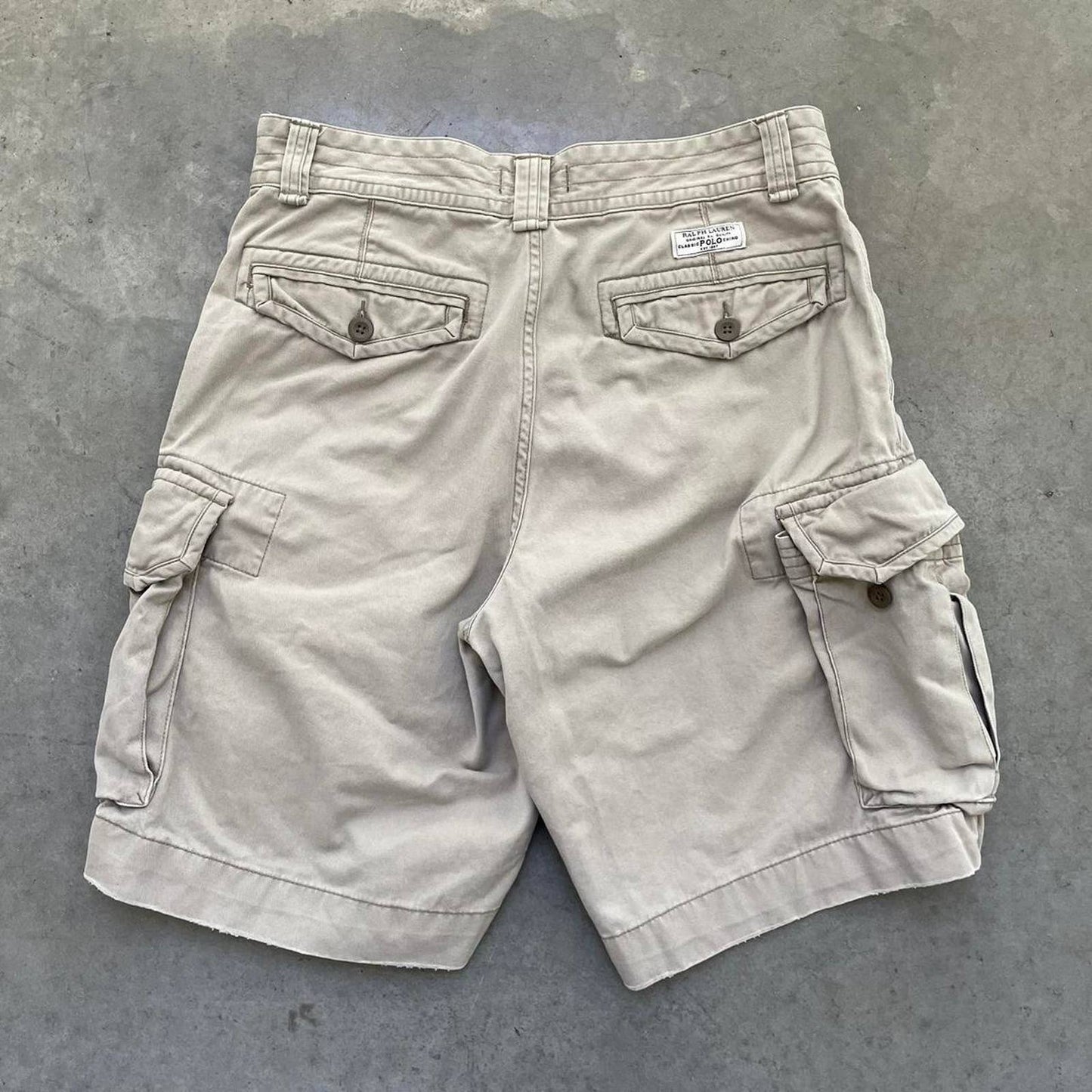 Polo Ralph Lauren Khaki Cargo Shorts