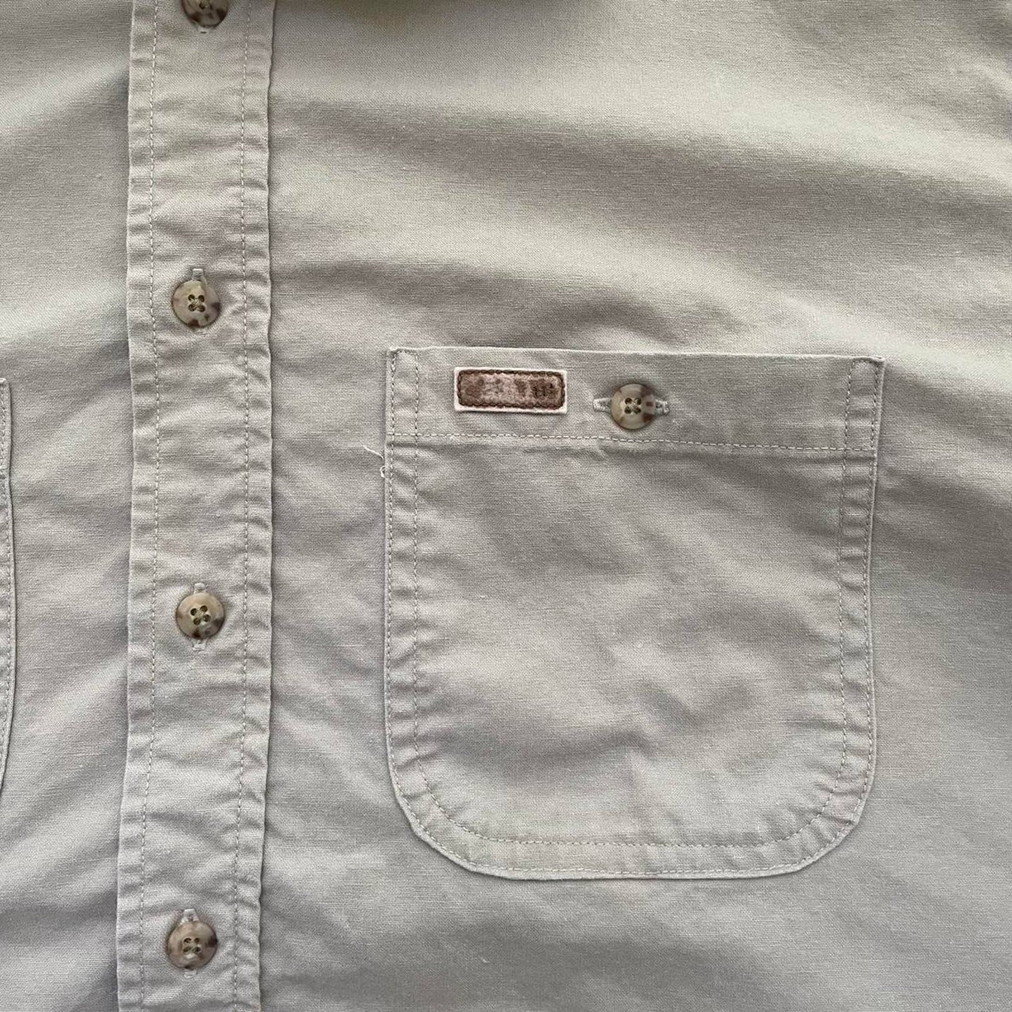 Carhartt Tan Work Shirt