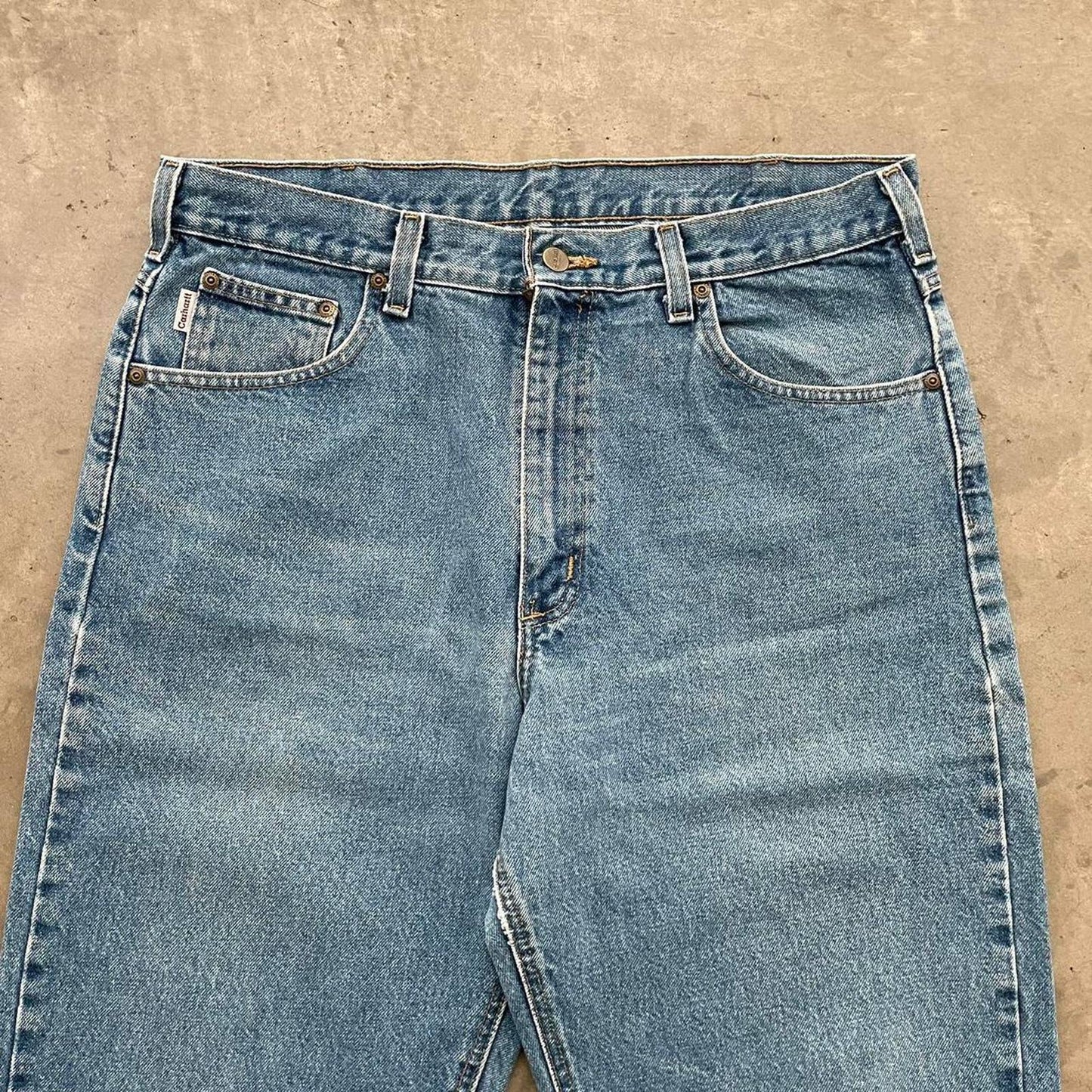 Vintage Carhartt Medium Washed Denim Jeans