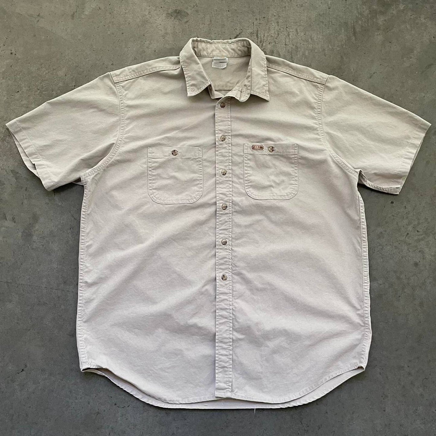 Carhartt Tan Work Shirt