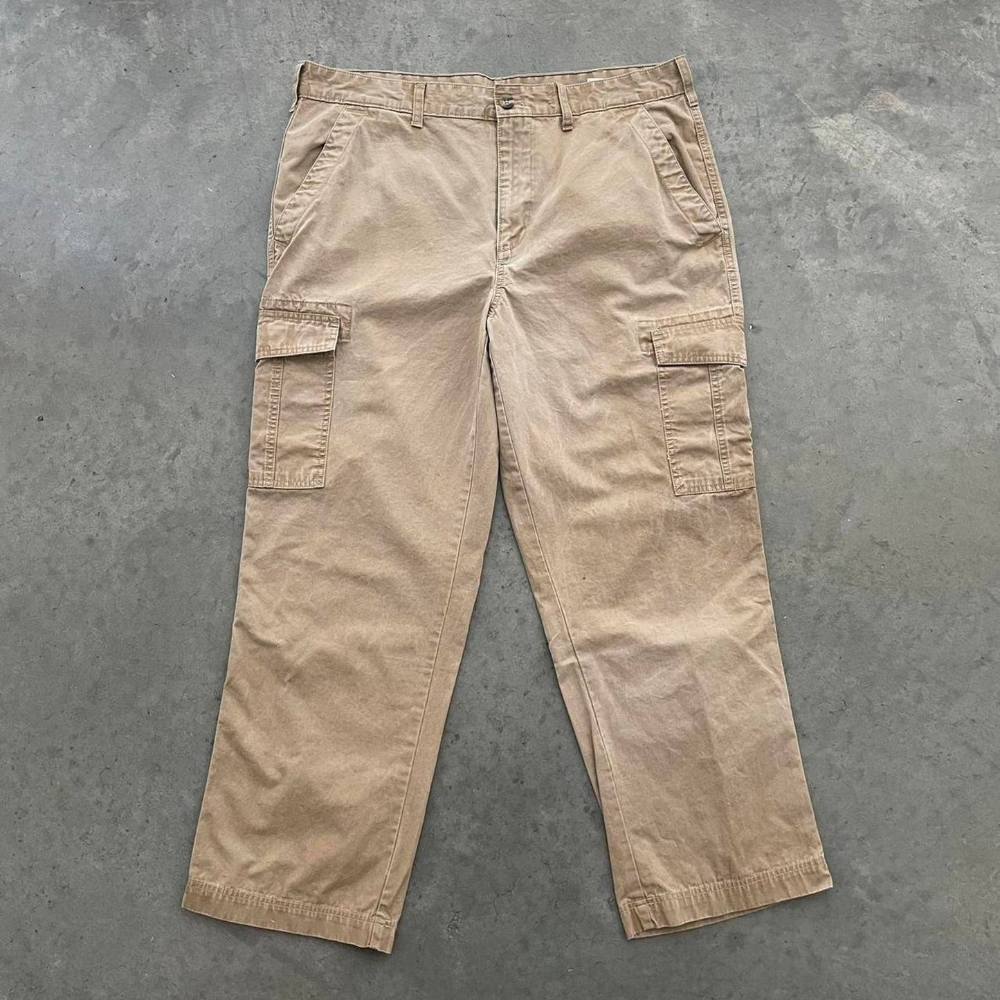 Eddie Bauer Khaki Cargo Pants