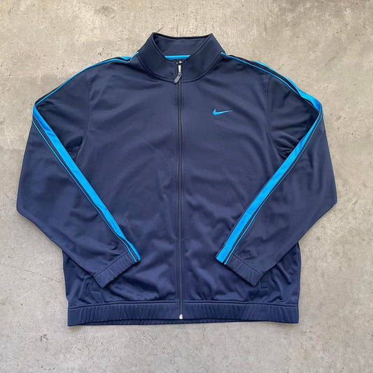 Nike Blue Two Tone Track Jacket