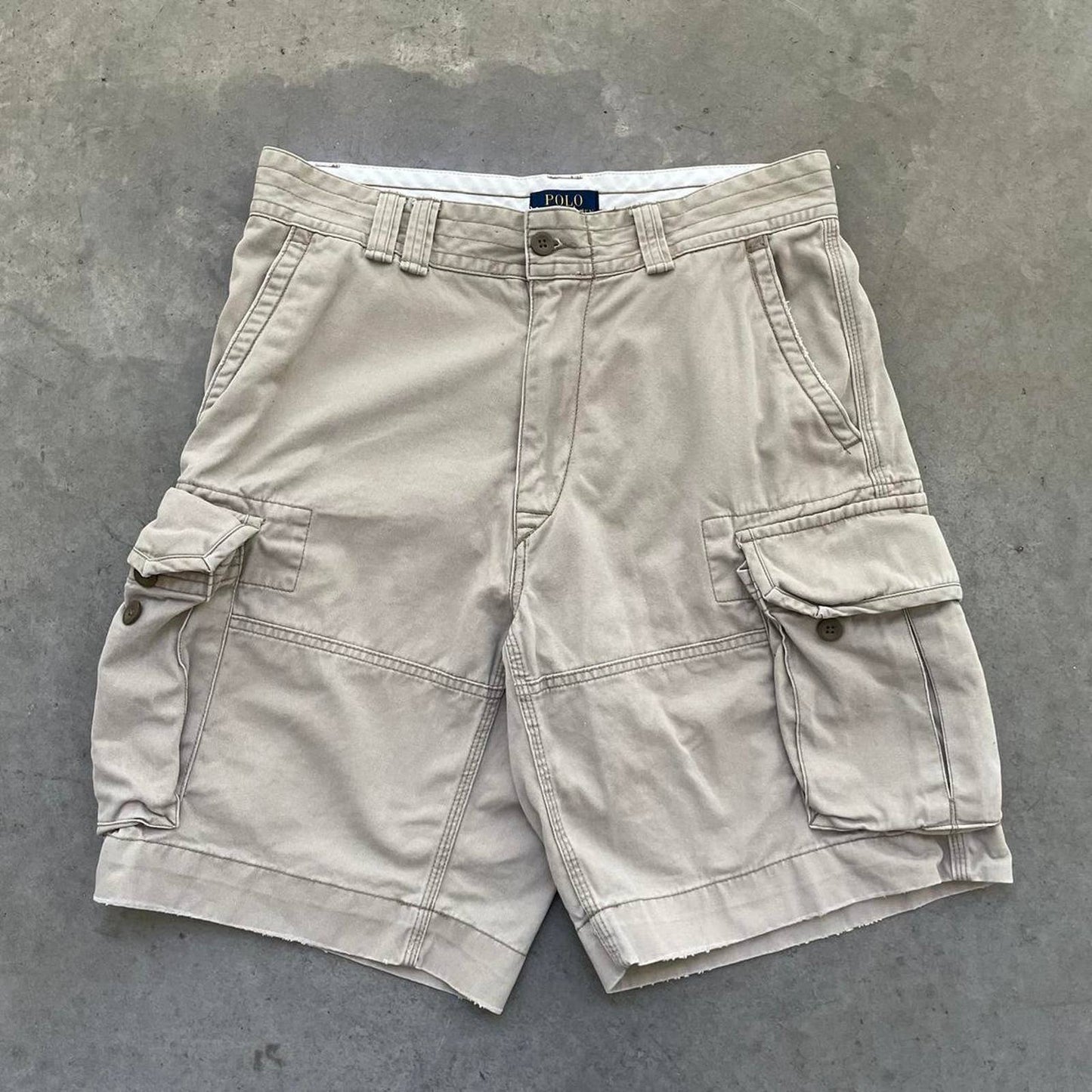 Polo Ralph Lauren Khaki Cargo Shorts