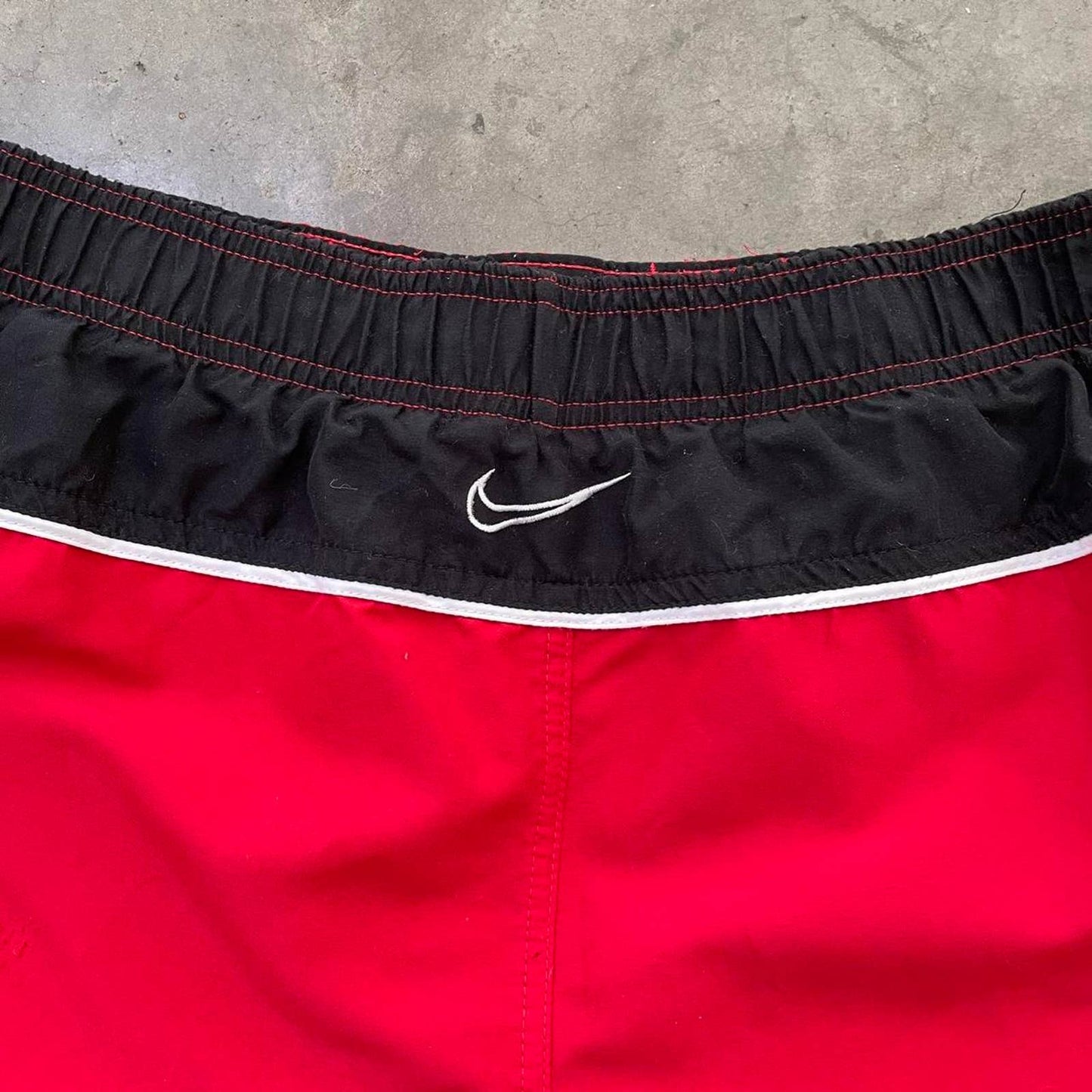 Nike Red/Black Swim Shorts