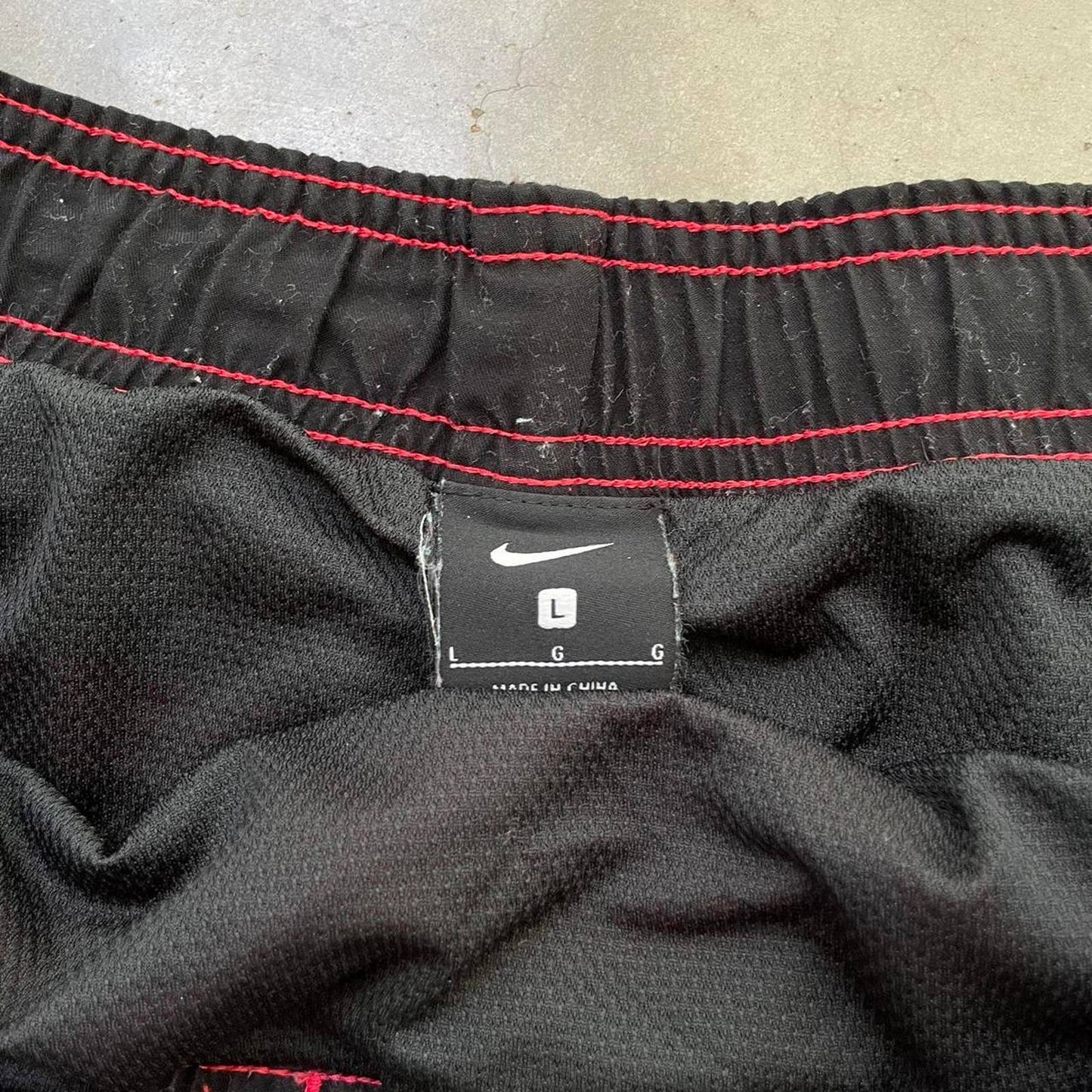 Nike Red/Black Swim Shorts