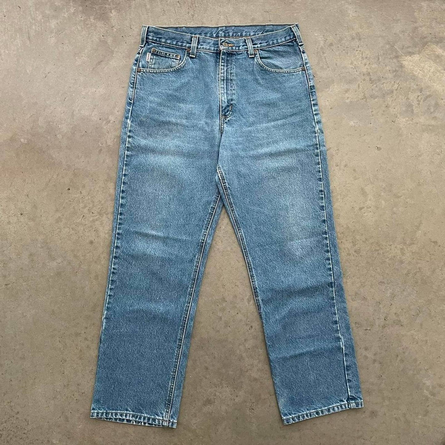 Vintage Carhartt Medium Washed Denim Jeans