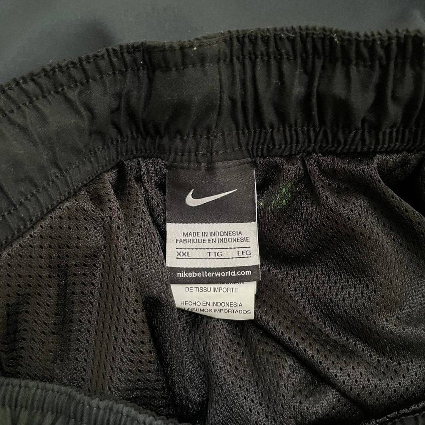 Nike Charcoal/Green Swim Shorts